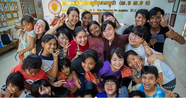 カンボジア　国際理解教育研修